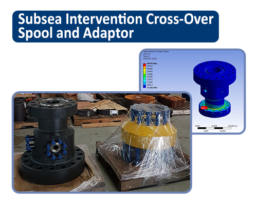 Subsea Intervention Cross-Over Spool and Adaptor